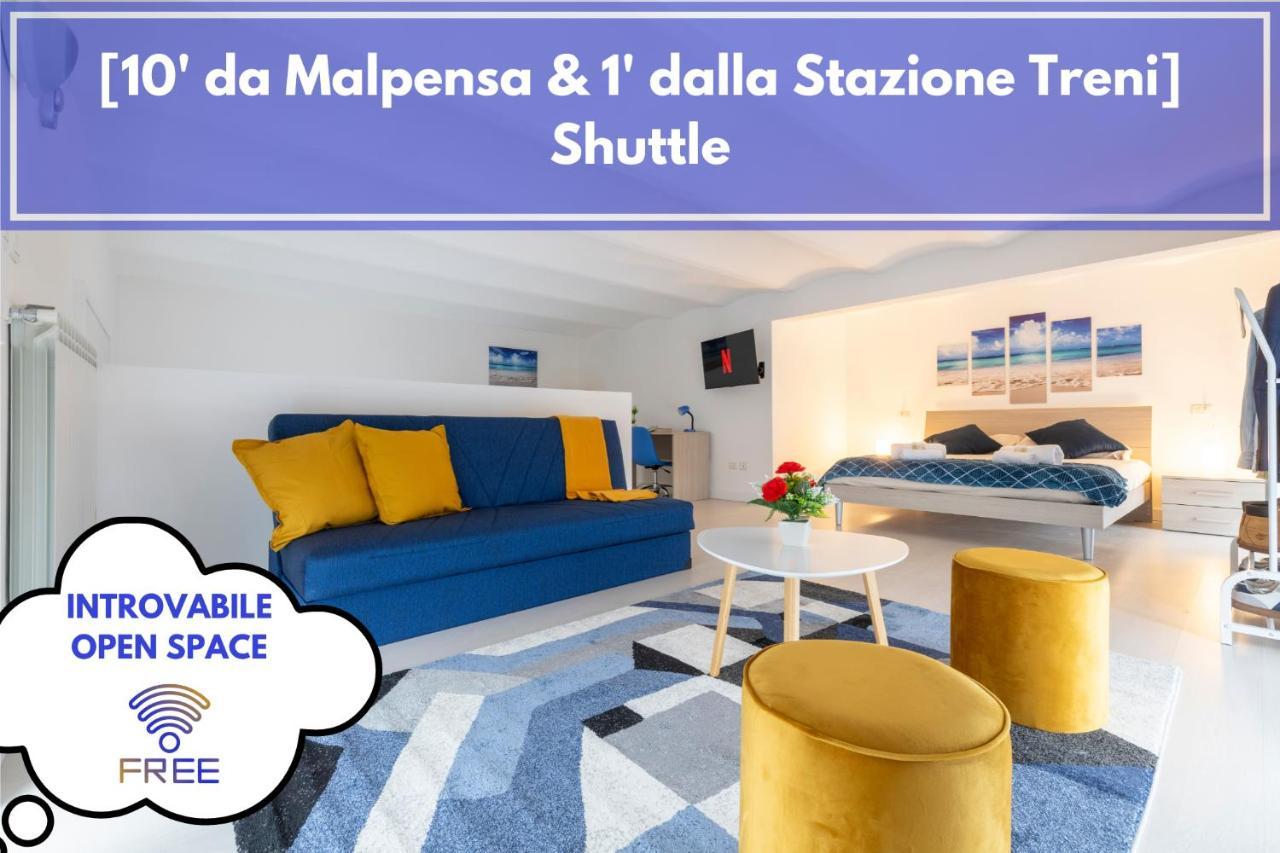 10' Da Malpensa & 1' Dalla Stazione TreniShuttle Apartment Somma Lombardo Ngoại thất bức ảnh